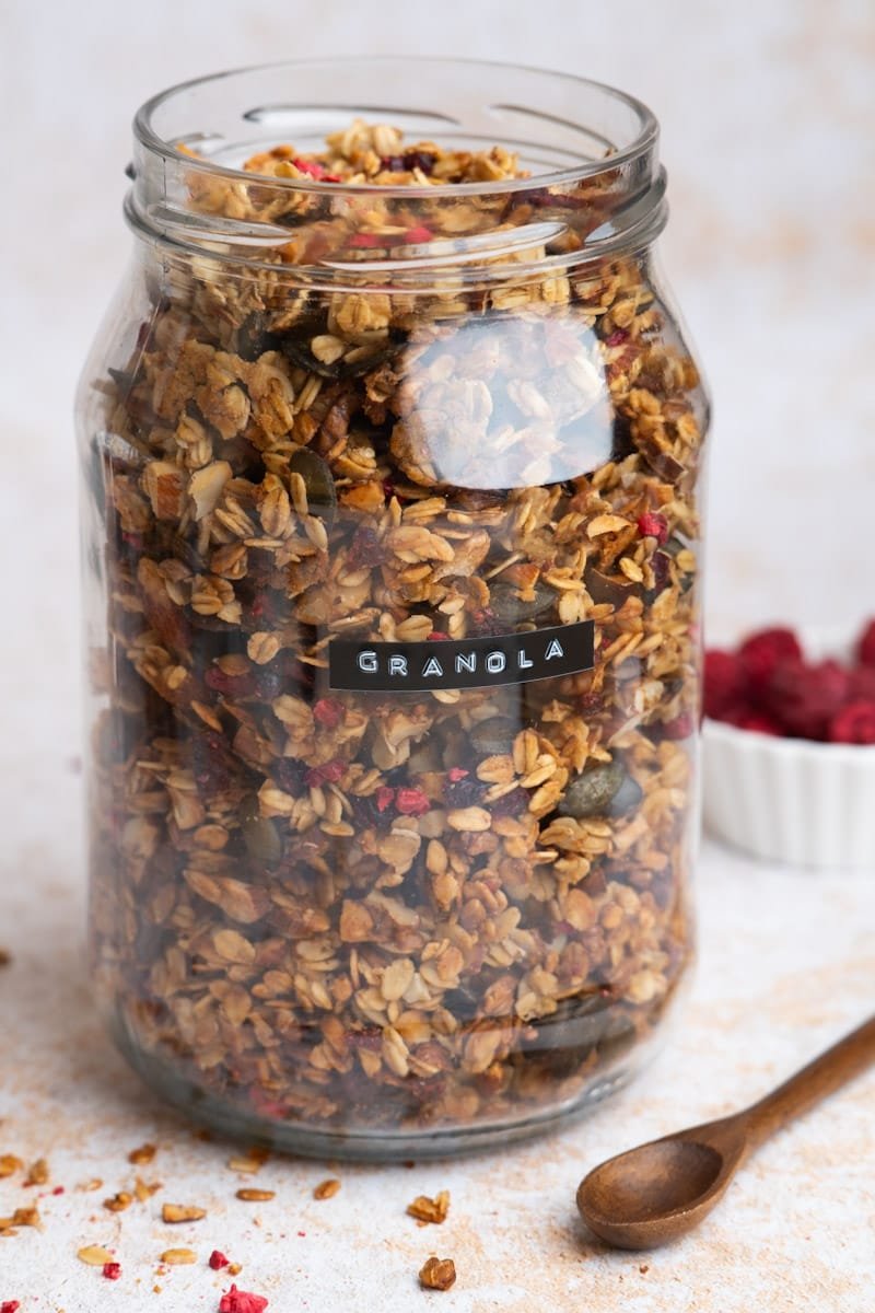 Domowa granola z syropem klonowym