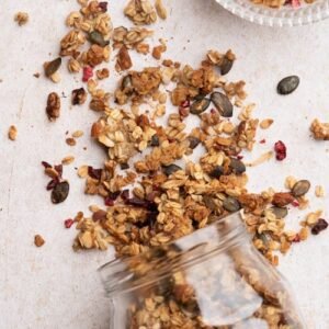 Domowa granola z syropem klonowym