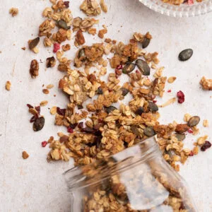 Domowa granola z syropem klonowym