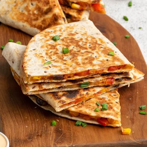 Wegetariańskie quesadillas