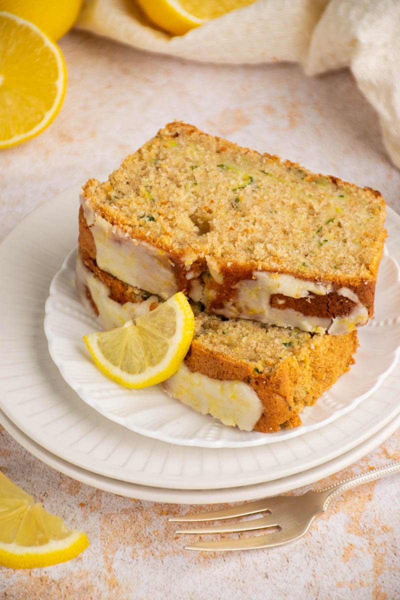 Lemon courgette cake 