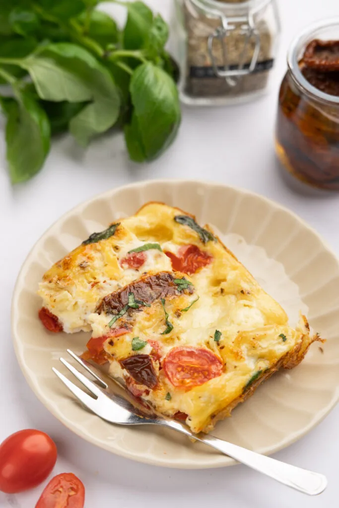 Frittata z pomidorami